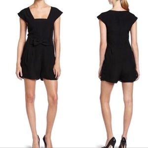 Ted Baker black square neck romper size 0